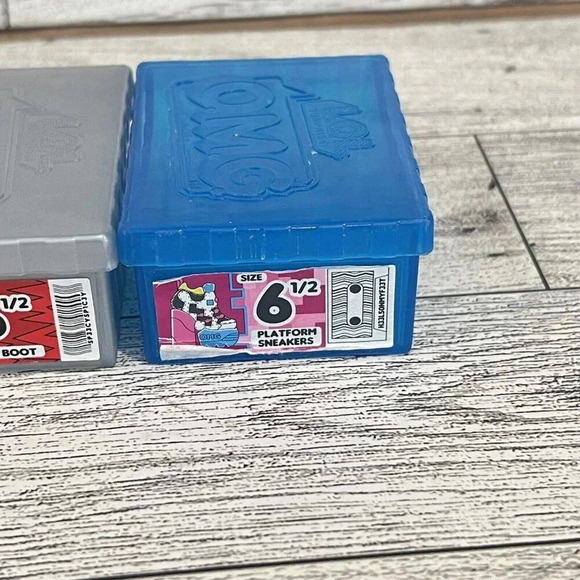 lol Surprise Dolls OMG Empty Shoe Boxes Lot Of 3 - Picture 4 of 7